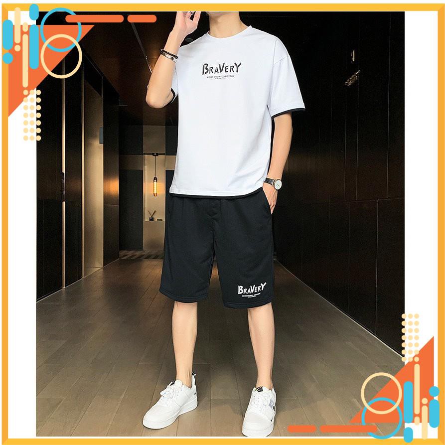 Quần áo bộ hè nam cotton áo thun nam cộc tay set bộ hè thể thao cao cấp thoáng mát thấm hút mồ hôi năng động nhà Tiger