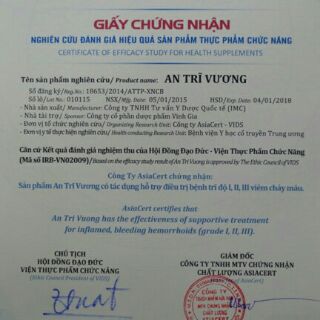AN TRĨ VƯƠNG HỘP 30 VIÊN