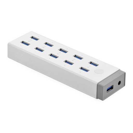 Hub USB Ugreen 20297, 20296 10 Cổng, 7 cổng USB 3.0 BC1.2 (60W) - Hành Chính Hãng