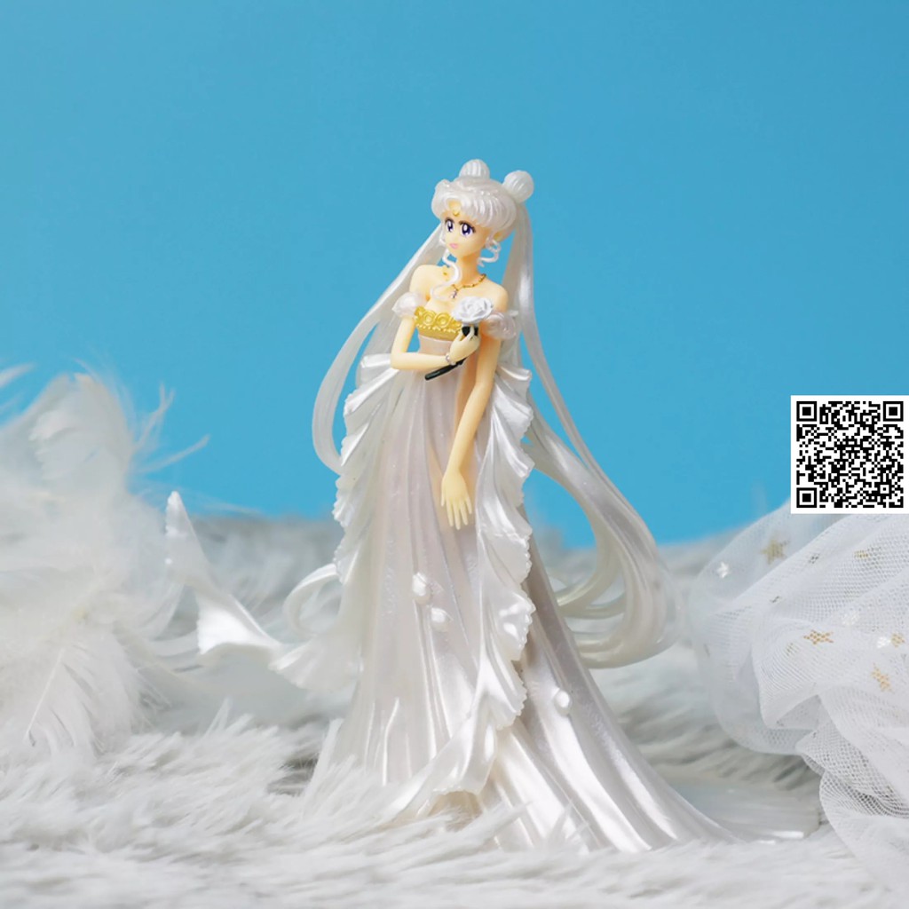 Mô hình nữ thuỷ thủ mặt trăng Sailor Moon công chua mặt trăng trang phục thuỷ tinh 663