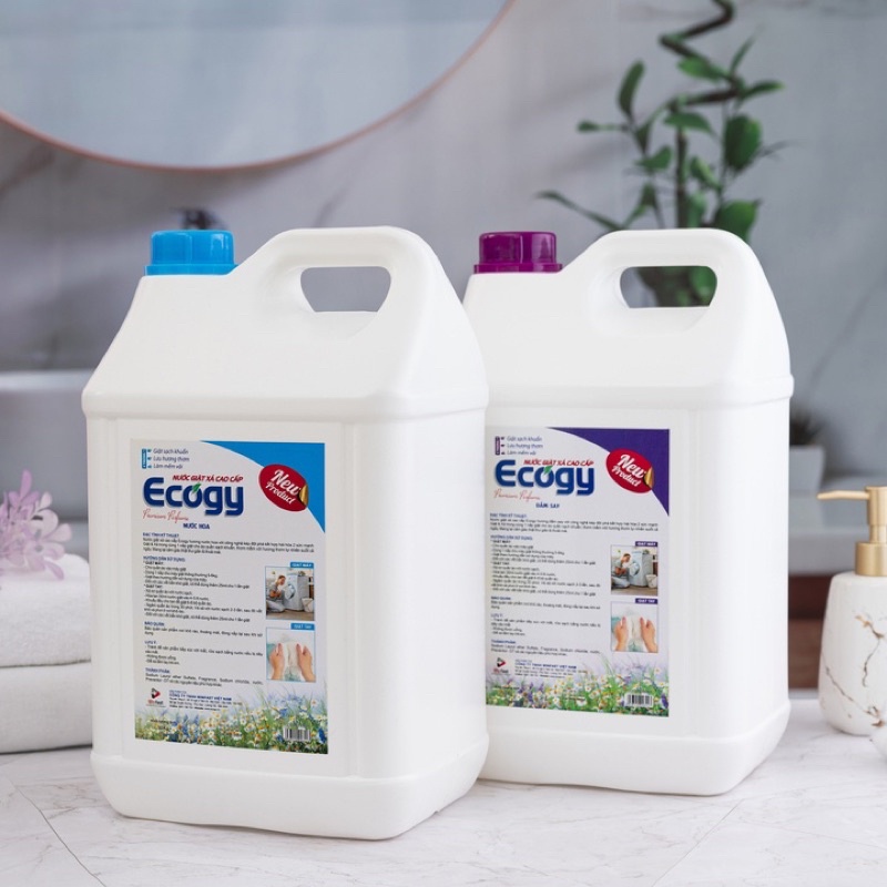 Nước giặt kèm xả Ecogy