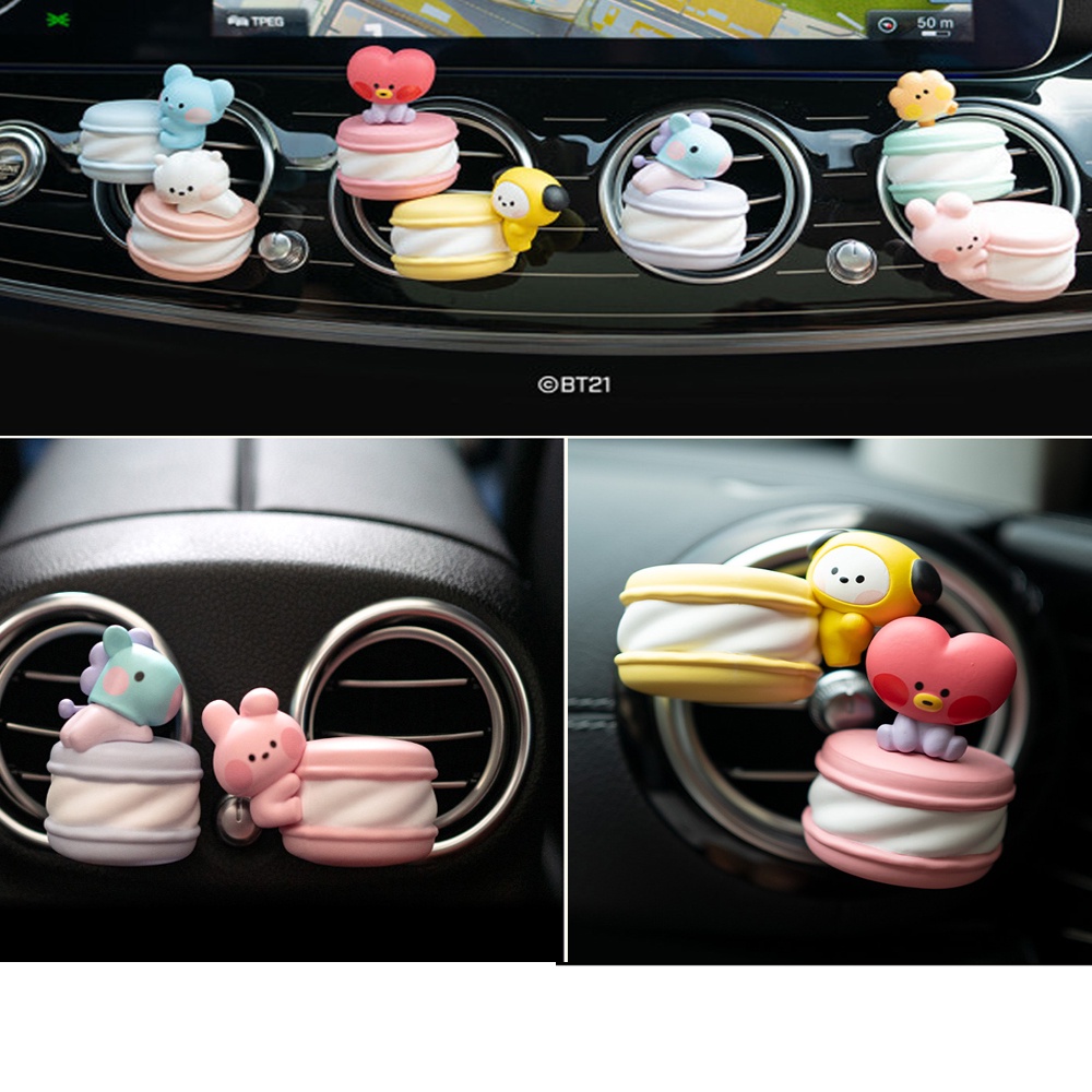 Máy Khuếch Tán Không Khí Mini BT21 Minini Thiết Kế Macaron Chính Hãng