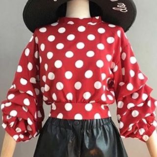 Áo kiểu chấm bi Quảng Châu