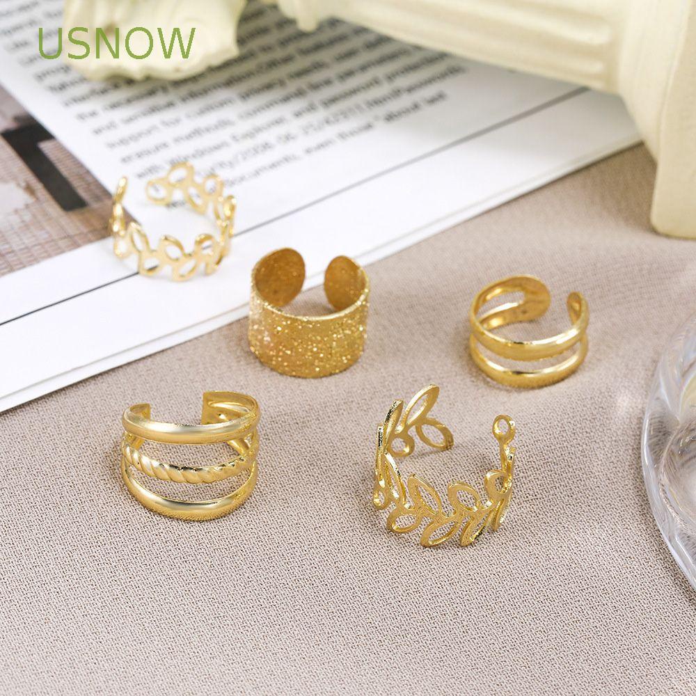 Bộ Khuyên Tai Nhiều Lớp Phong Cách Hàn Quốc Đơn Giản Thời Trang Cho Nữ