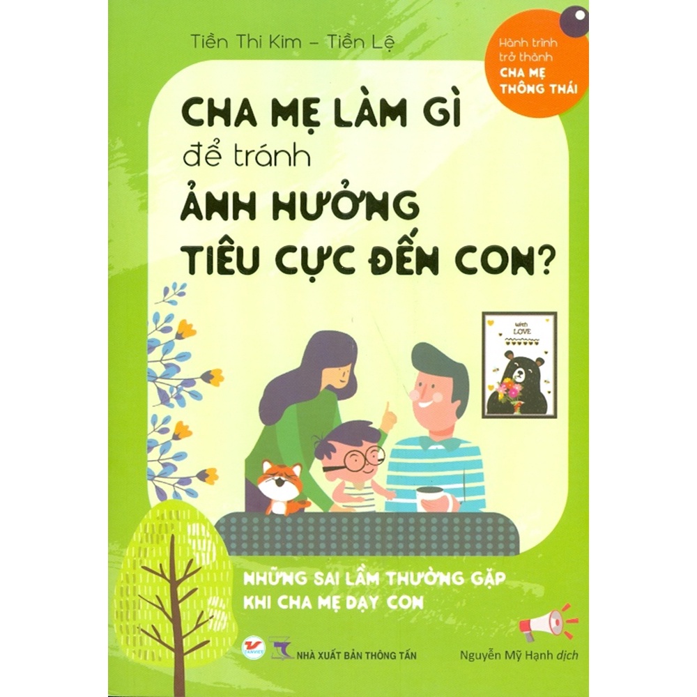 Sách - Cha Mẹ Làm Gì Để Tránh Ảnh Hưởng Tiêu Cực Đến Con?