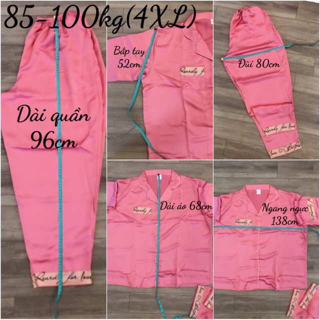 Bộ satin hoạ tiết Lá bài BIGSIZE (45-100kg) | BigBuy360 - bigbuy360.vn