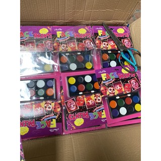Mầu vẽ mặt halloween