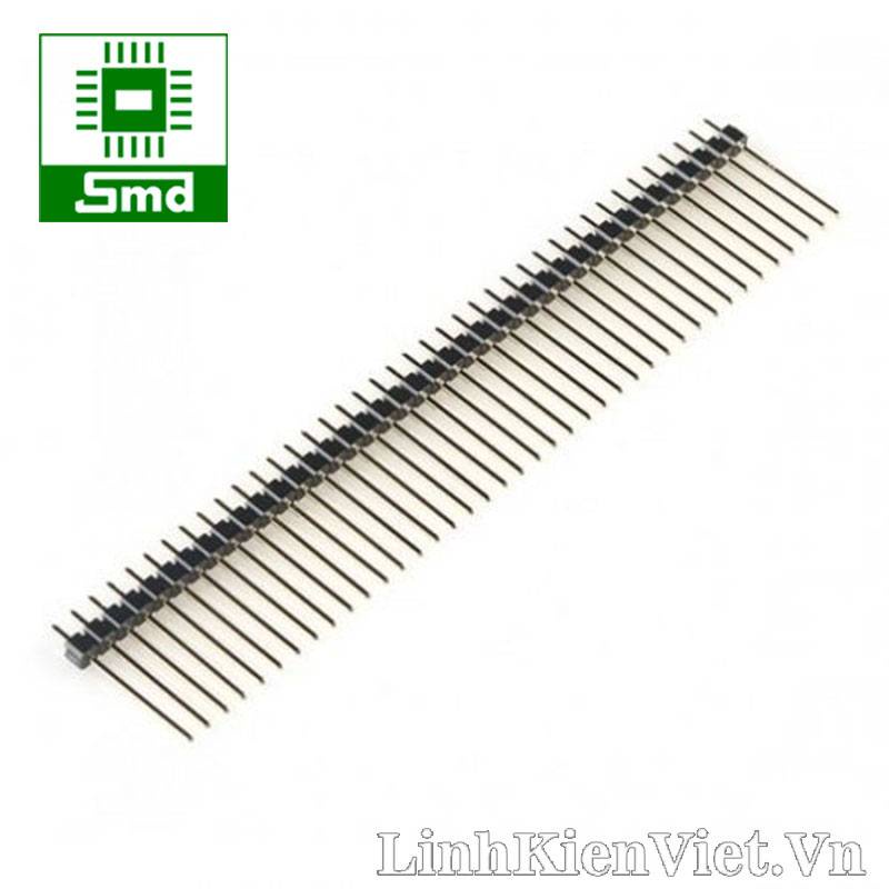 Hàng Rào Jump lược Đơn Đực đơn cái 2.54MM 1x40P Cong Ngang thằng đơn kép các loại 40P pinheader linh kiện điện tử SMD