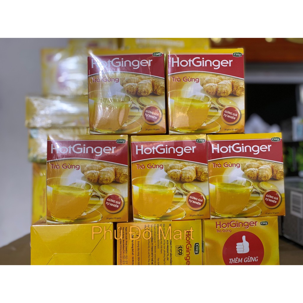 Trà Gừng Hòa Tan HotGinger Cozy