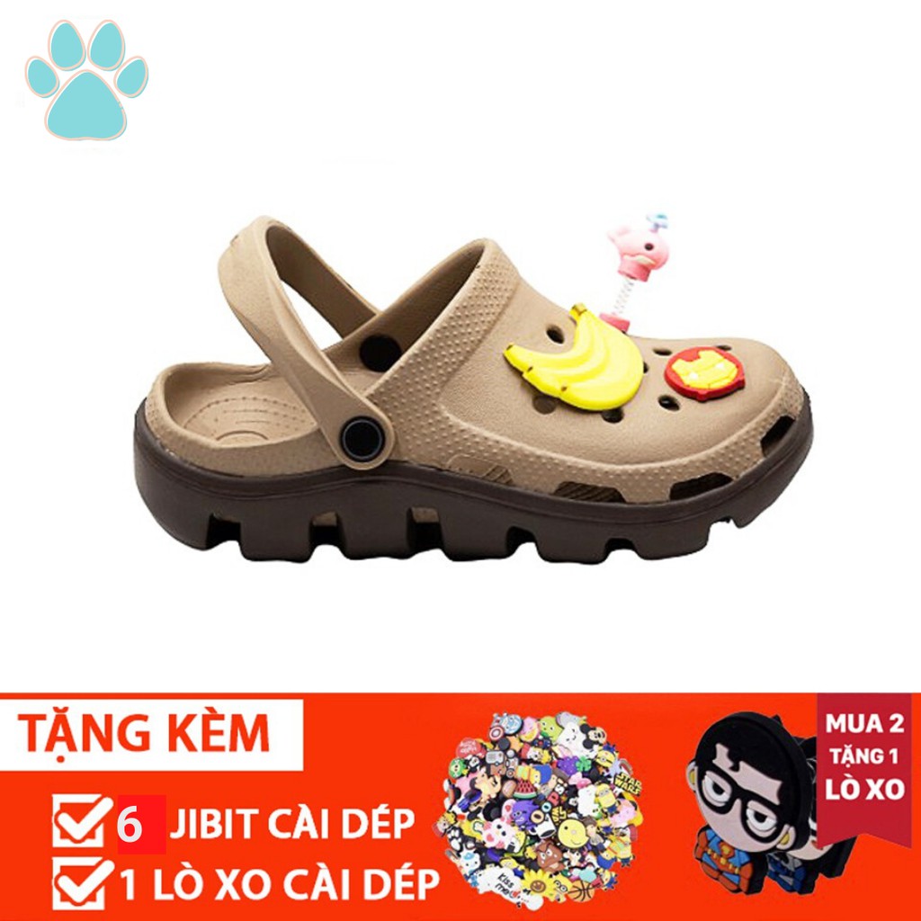 Dép cross cá, dép sục độn đế đi mưa tặng 6 jb Tại Bun Shop | BigBuy360 - bigbuy360.vn