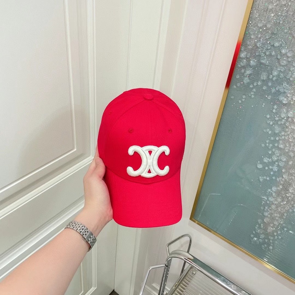 Nón Lưỡi Trai In Chữ Celin Arc de Triomphe Phiên Bản Đúng Đường Phố Cho Nam Và Nữ