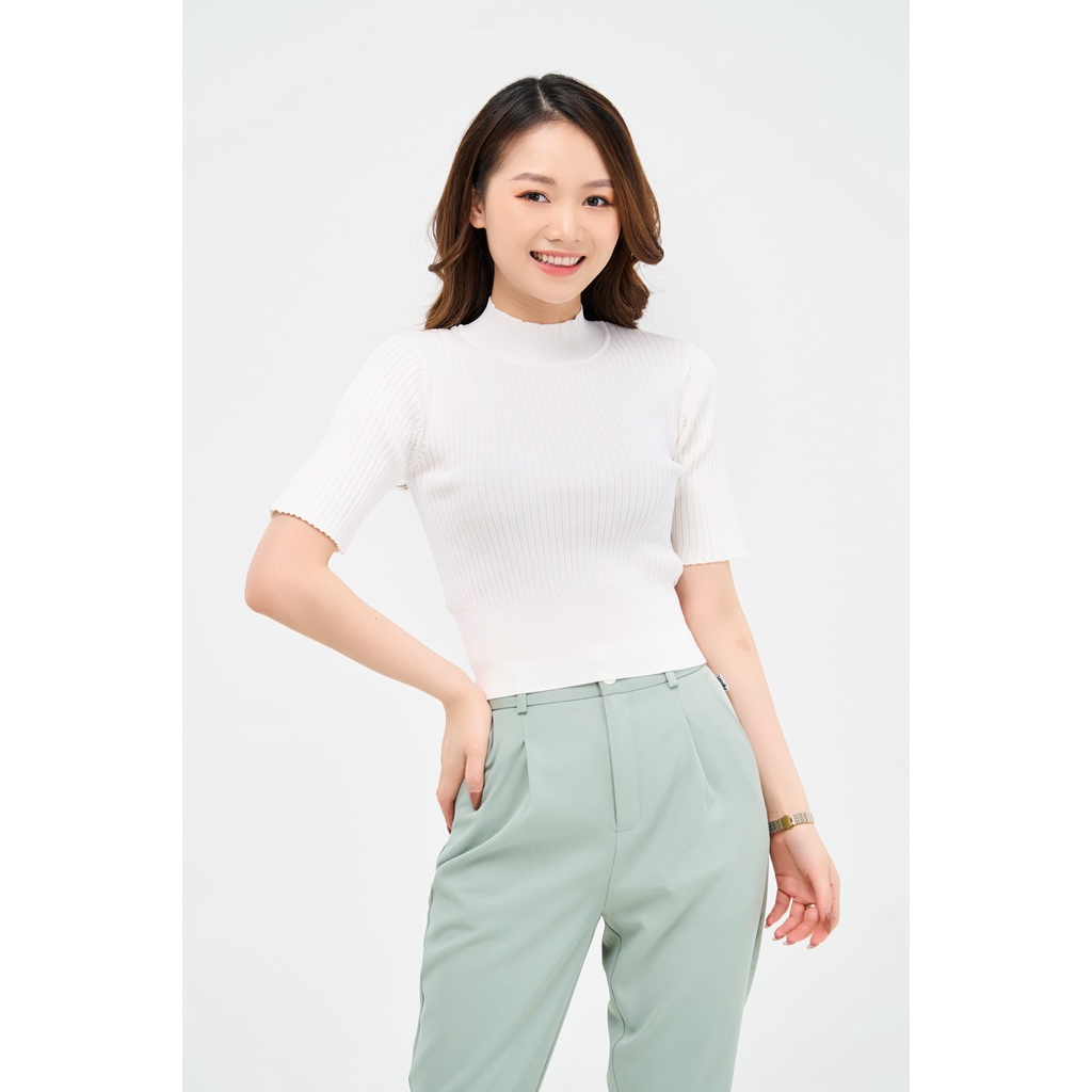 Áo len nữ YODY cố 3 phân áo len tay lỡ dáng ôm trẻ trung năng động  ALN4002 | BigBuy360 - bigbuy360.vn