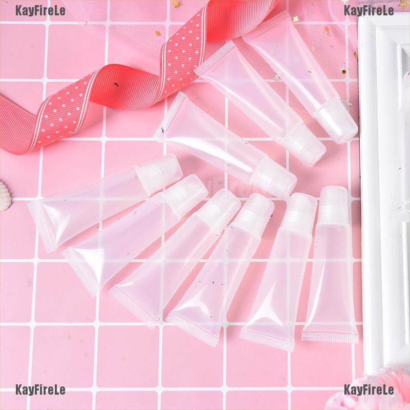 (Hàng Mới Về) Set 10 Ống Rỗng Đựng Son Dưỡng Môi Dung Tích 5ml | BigBuy360 - bigbuy360.vn