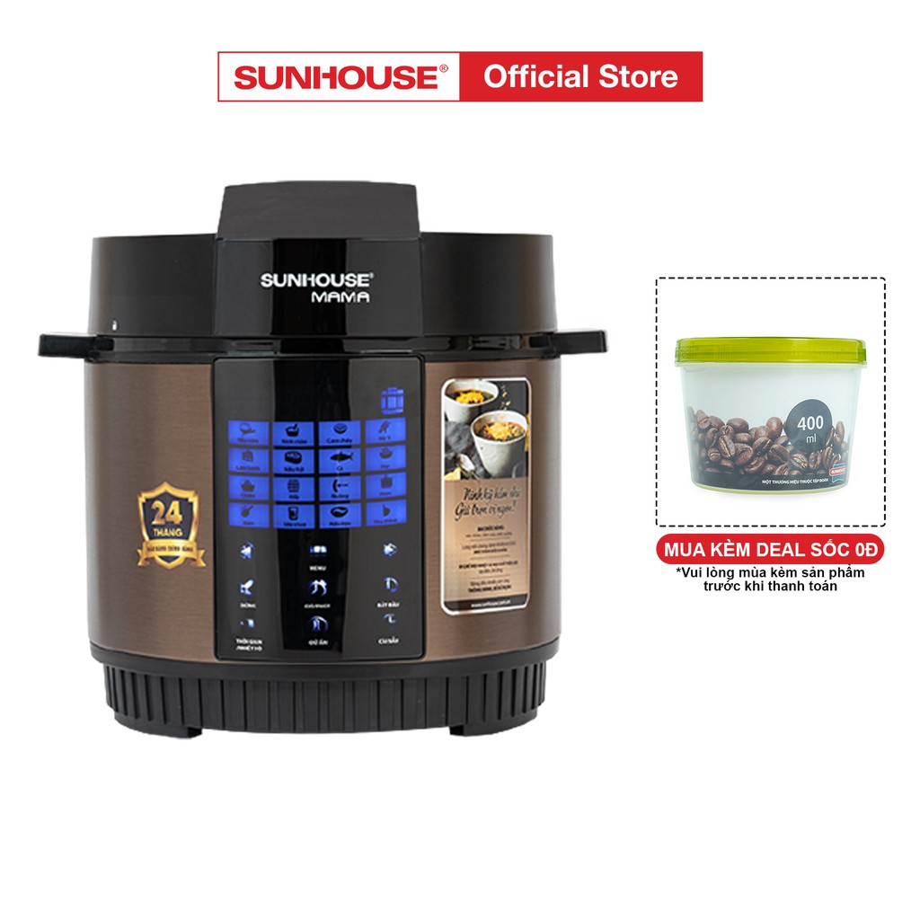 Nồi áp suất Sunhouse SHD1588B