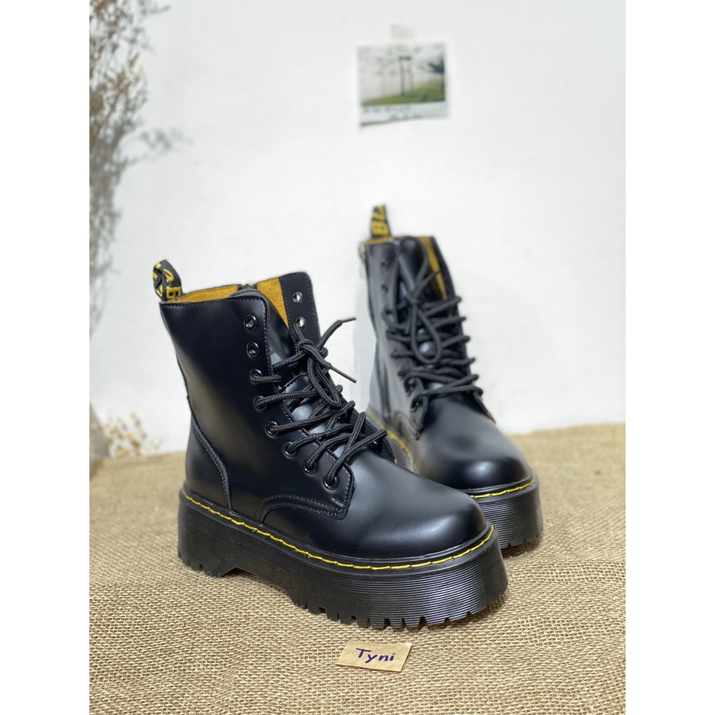 Giày PD đen đế cao