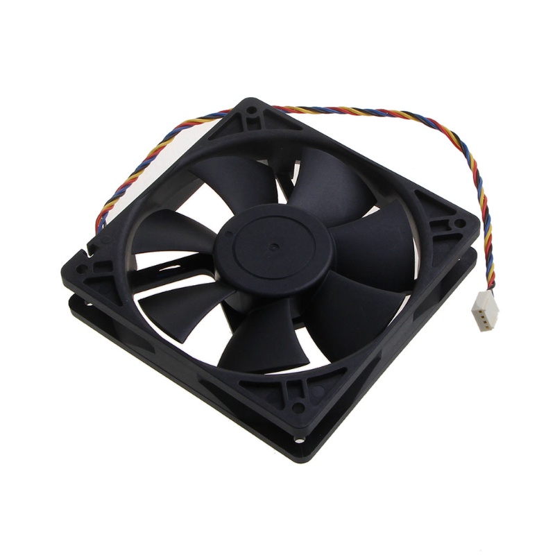 Quạt Tản Nhiệt DC 12V 0.80A 120x120x25mm 4-p 3400Rpm Không Chổi Than AFB1212SH 120mm Cho DC 12V 0.80A