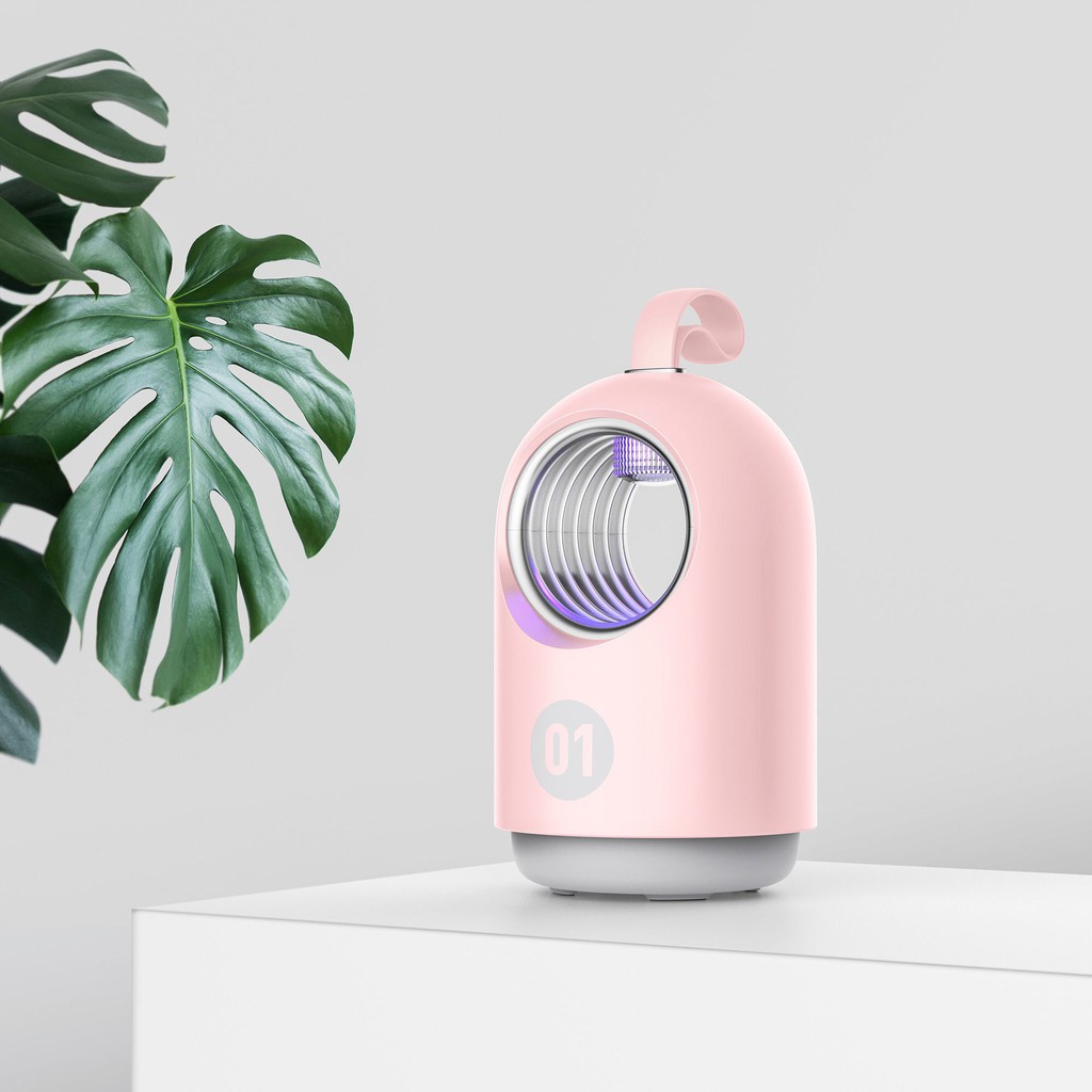 Đèn bắt muỗi diệt côn trùng kiêm đèn LED ngủ thông minh Jisulife – Đèn bắt muỗi tự động bằng ánh sáng tia UV