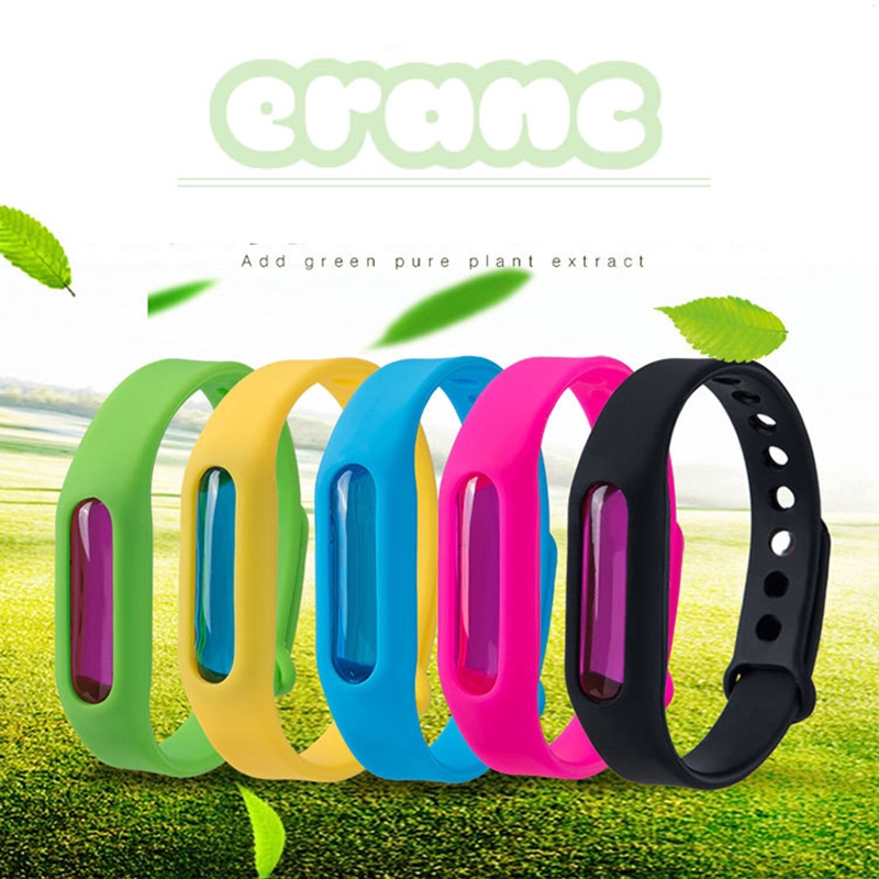 Mosquito Repellent Wristband Silicone Portable Children Anti-mosquito Pest Insect bracelet Waterproof