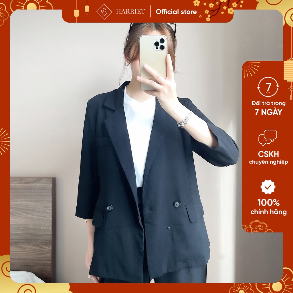 Áo blazer dáng classic Lydia Harriet