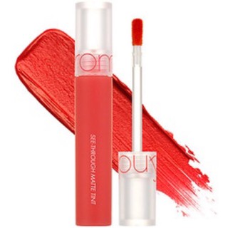 Son romand see through matte màu 02 rip plum
