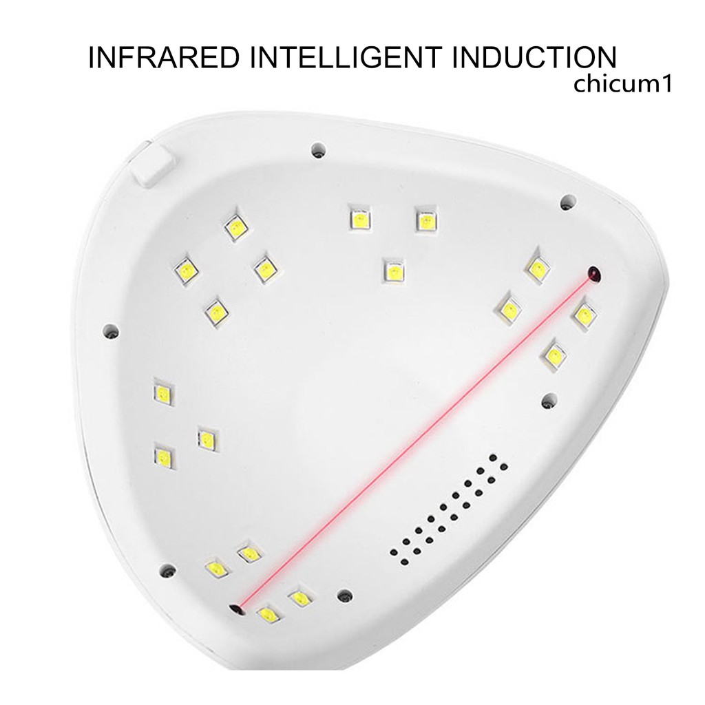 [Hàng mới về] Đèn led UV sấy khô sơn móng 18 bóng 88W