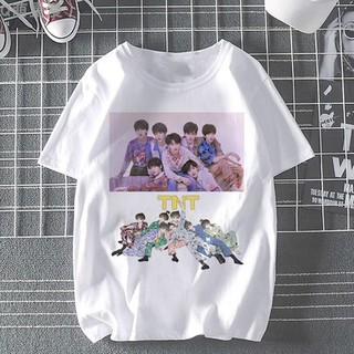 Áo thun nam nữ in hình nhóm nhạc TNT sắc xảo vải cotton mền mịn thoáng mát dành cho fan yêu thích
