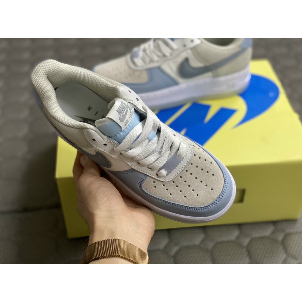 [FreeShip-Hàng Xịn] giày thể thao af1 xám xanh màu mới hàng cao cấp, Giầy Air force one Full phụ kiện | BigBuy360 - bigbuy360.vn