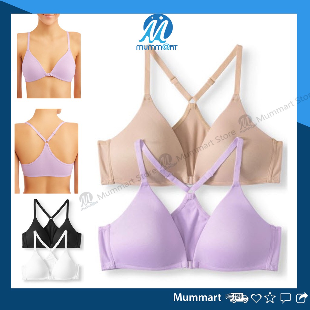 Áo ngực không gọng, cài trước, cài sau, mút mỏng xuất Mỹ, áo lót cho học sinh mềm, thấm hút mồ hôi - Mummart | BigBuy360 - bigbuy360.vn