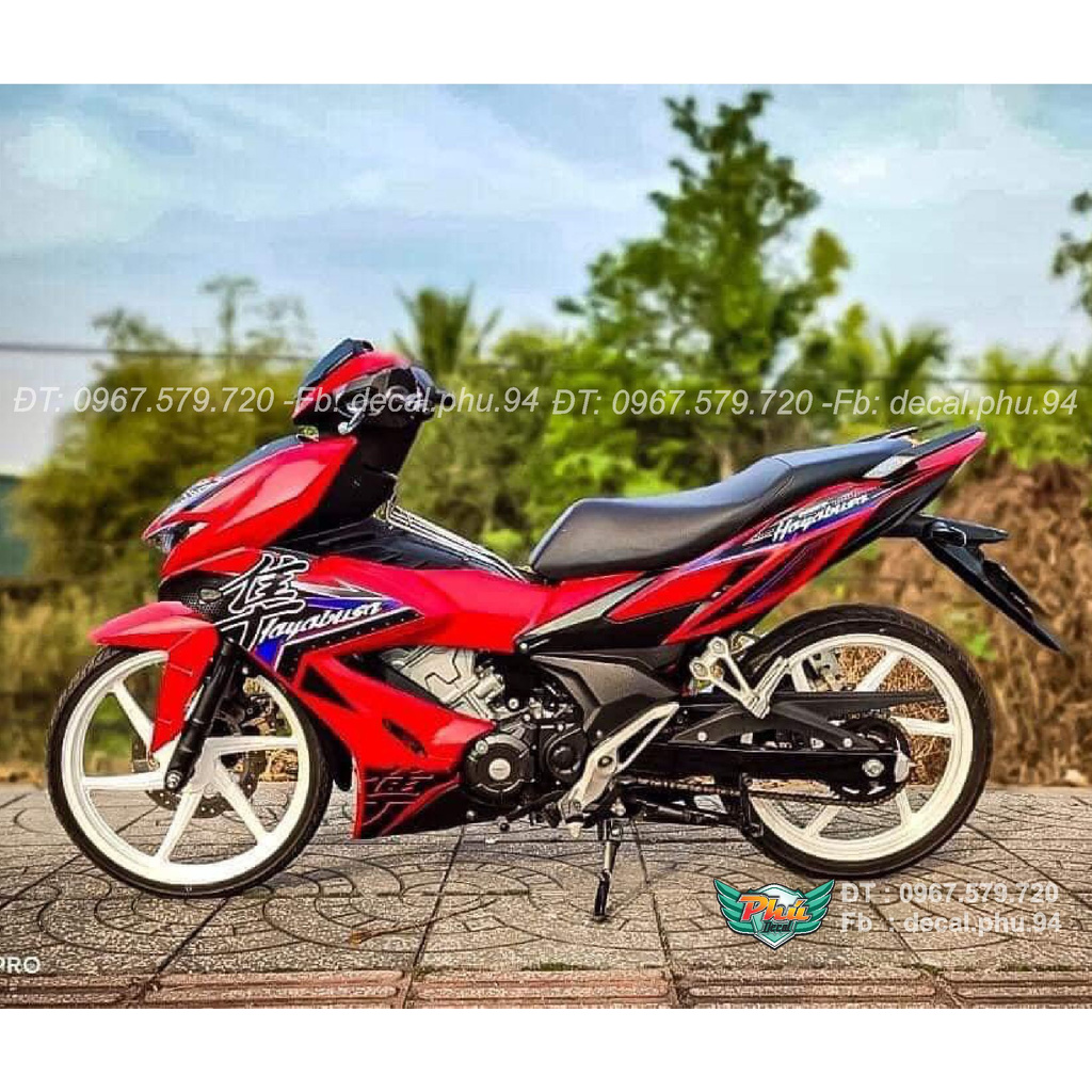 Tem Rời Winner X Đỏ hayabusa (J)