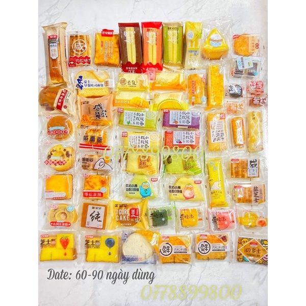 Bánh thập cẩm đủ vị 1kg khoảng 18-25 bánh
