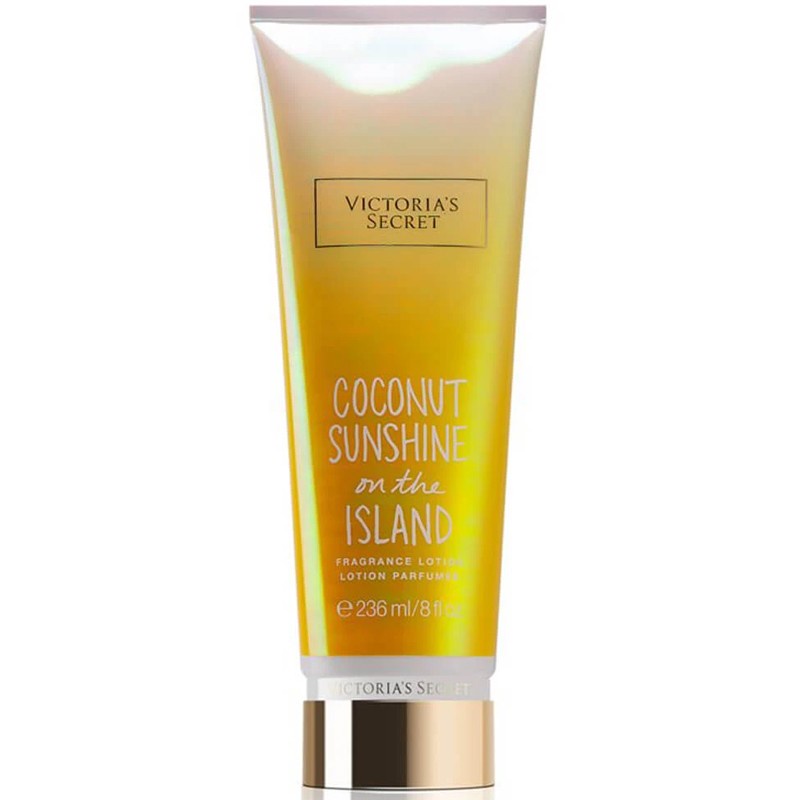 Dưỡng thể Victoria's Secret Fragrance Lotion 236ml - Coconut Sunshine on the Island (Mỹ)