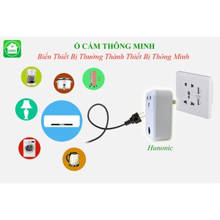 Ổ CẮM THÔNG MINH  wifi SK01 4000W dùng cho máy bơm, bình nóng lạnh các thiết bị công suất lớn. Công tắc điều khiển từ xa