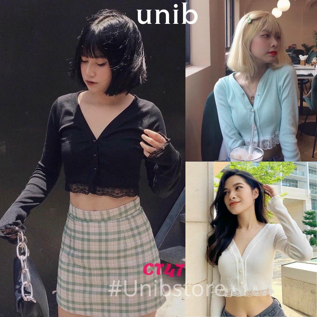 Áo Croptop nữ ❤️ Áo Croptop kiểu ôm body Tay ngắn và Tay Dài phong cách Ulzzang  - Ganja Store