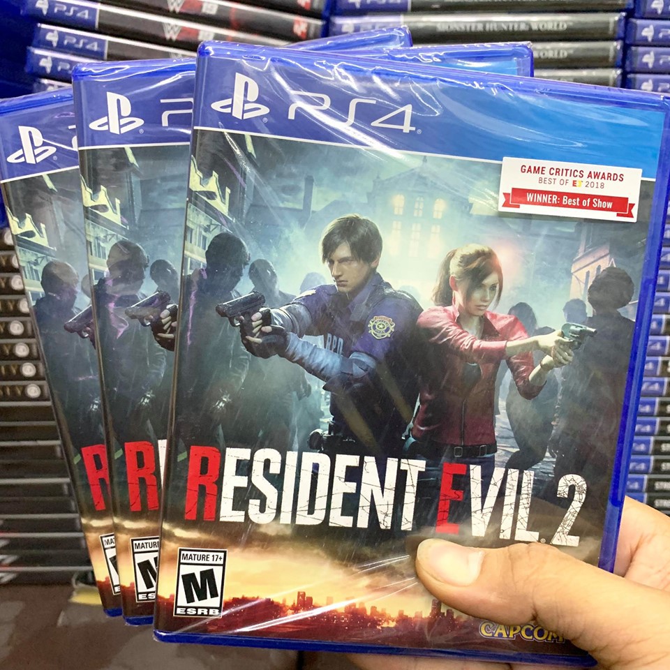 [Mã SKAMA06 giảm 8% đơn 250k][Freeship toàn quốc từ 50k] Đĩa Game PS4: Resident Evil 2 Remake