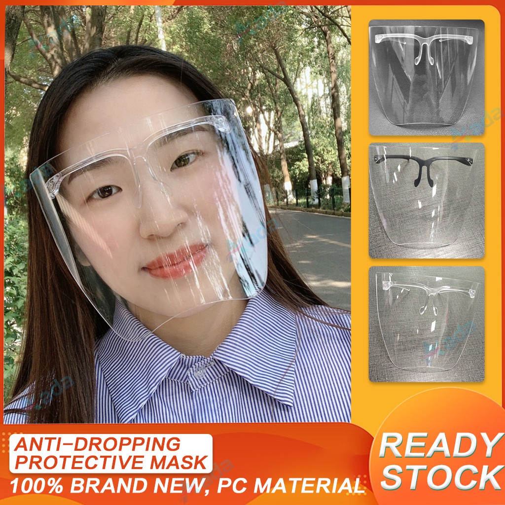 Mặt nạ bảo hộ trong suốt chống sương / chống tia nước / phòng dịch cỡ lớn cho nam và nữ | BigBuy360 - bigbuy360.vn