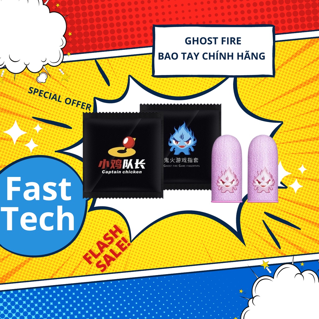 Găng Tay Pink Fire - Lửa Hồng phát sáng | Găng tay chơi game PUBG, Liên quân, chống mồ hôi, cực nhạy, co giãn cực tốt