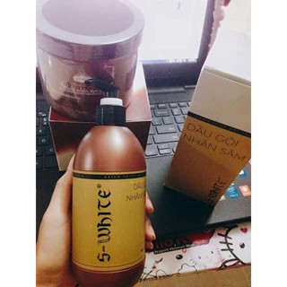 DẦU GỘI NHÂN SÂM ĐÀO SWHITE