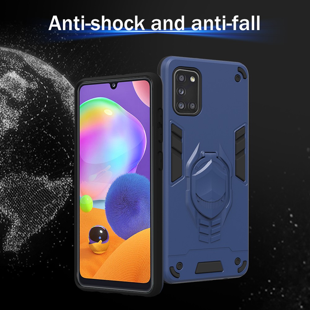 Ốp điện thoại bảo vệ có giá đỡ kim loại cho Samsung Galaxy A21S A31 A81 A91 A51 A71 Note10 Note10 Pro Note10 Pro 5G