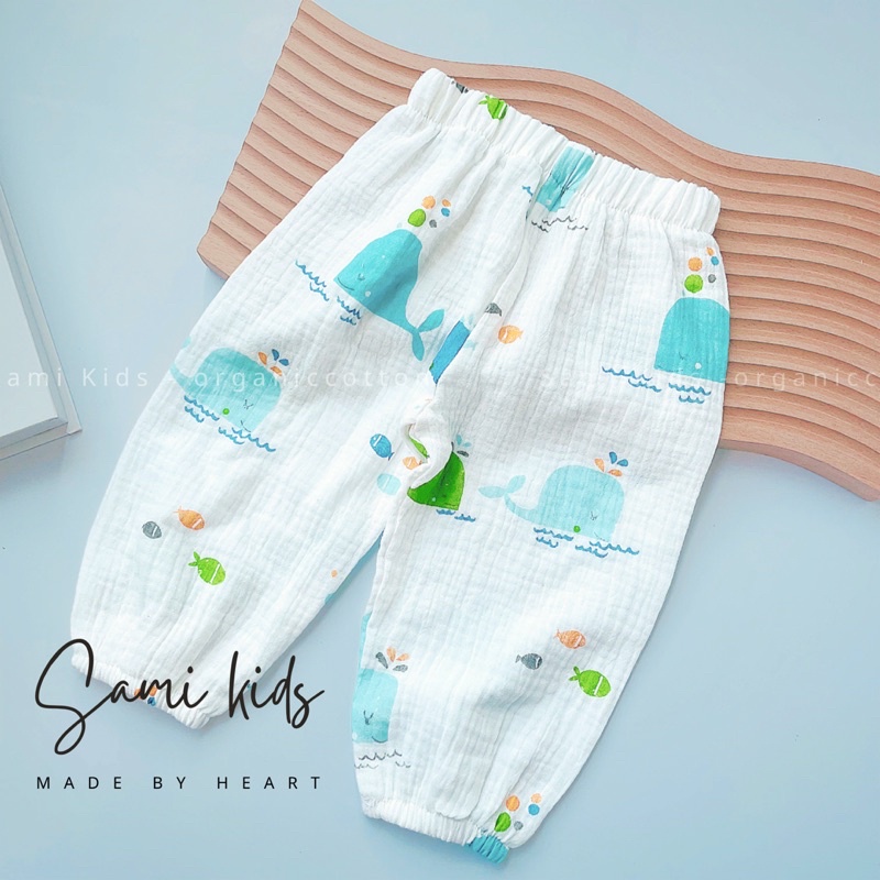 quần bom cho bé chống muỗi và côn trùng cắn 5-15kg SAMIKIDS