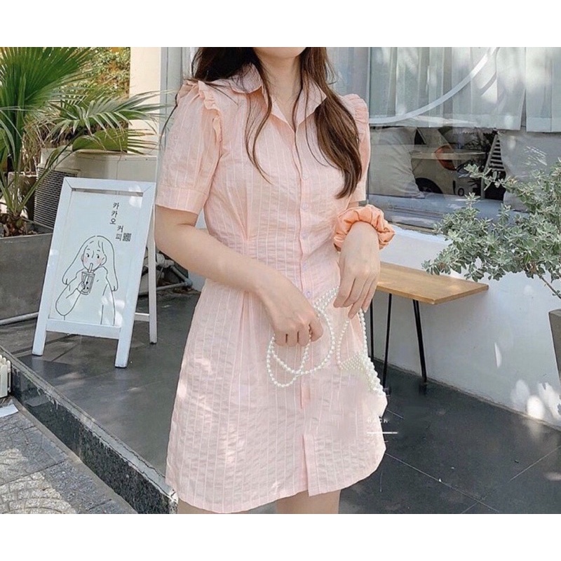 Váy nữ hồng phấn cực xinh