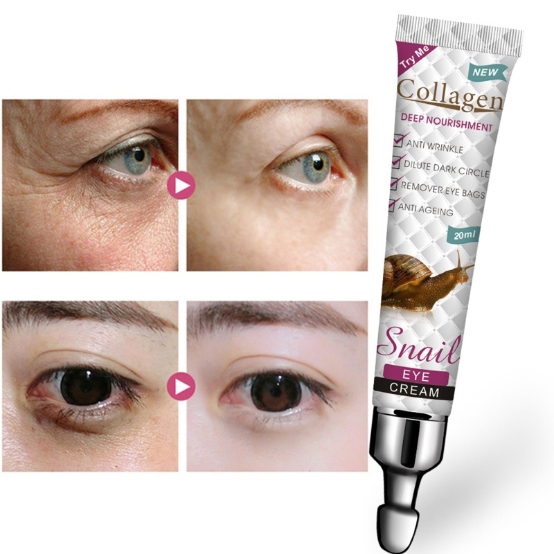 Kem dưỡng da mắt Xixi 20ml chiết xuất ốc sên dưỡng ẩm chống nếp nhăn và lão hóa
 | BigBuy360 - bigbuy360.vn