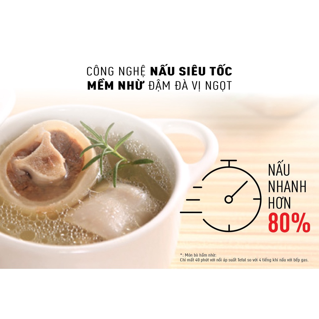 Nồi áp suất điện đa năng Tefal Home Chef CY601868