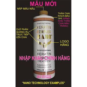 [TEM CHÍNH HÃNG] Hấp ủ phục hồi tóc Keratin Complex Nano 1000ML CÓ THỂ TỰ HẤP TẠI NHÀ