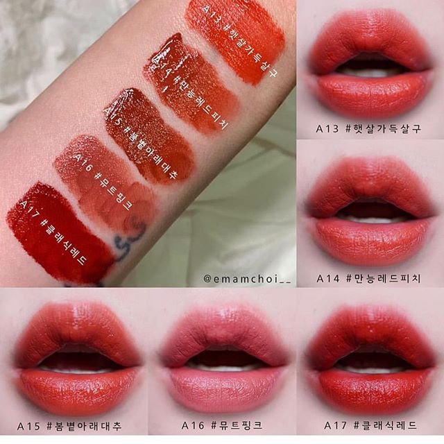 (LIMITED VER 8, VER 1) Son Kem Lì Black Rouge Air Fit Velvet Tint Ver 1, Ver 8 | BigBuy360 - bigbuy360.vn