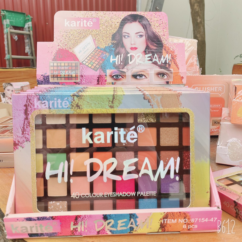 Phấn mắt 40 ô Hi ! Dream! Nhiều tone màu của kissbeauty P306