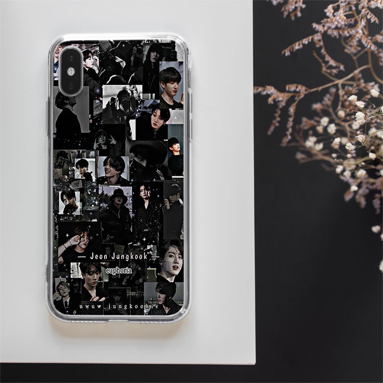 Ốp lưng Jeon Jungkook Euphoria COLD and DARK cho Iphone 5 6 7 8 Plus 11 12 Pro Max X Xr PAP20210033