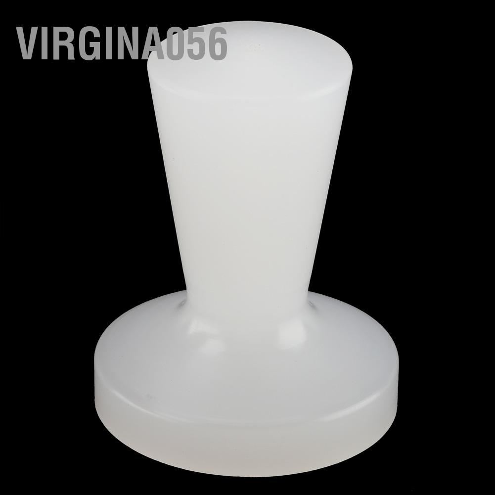 Virgina056 Practical Plastic Coffee Tamper Espresso Powder Flat Press Hammer