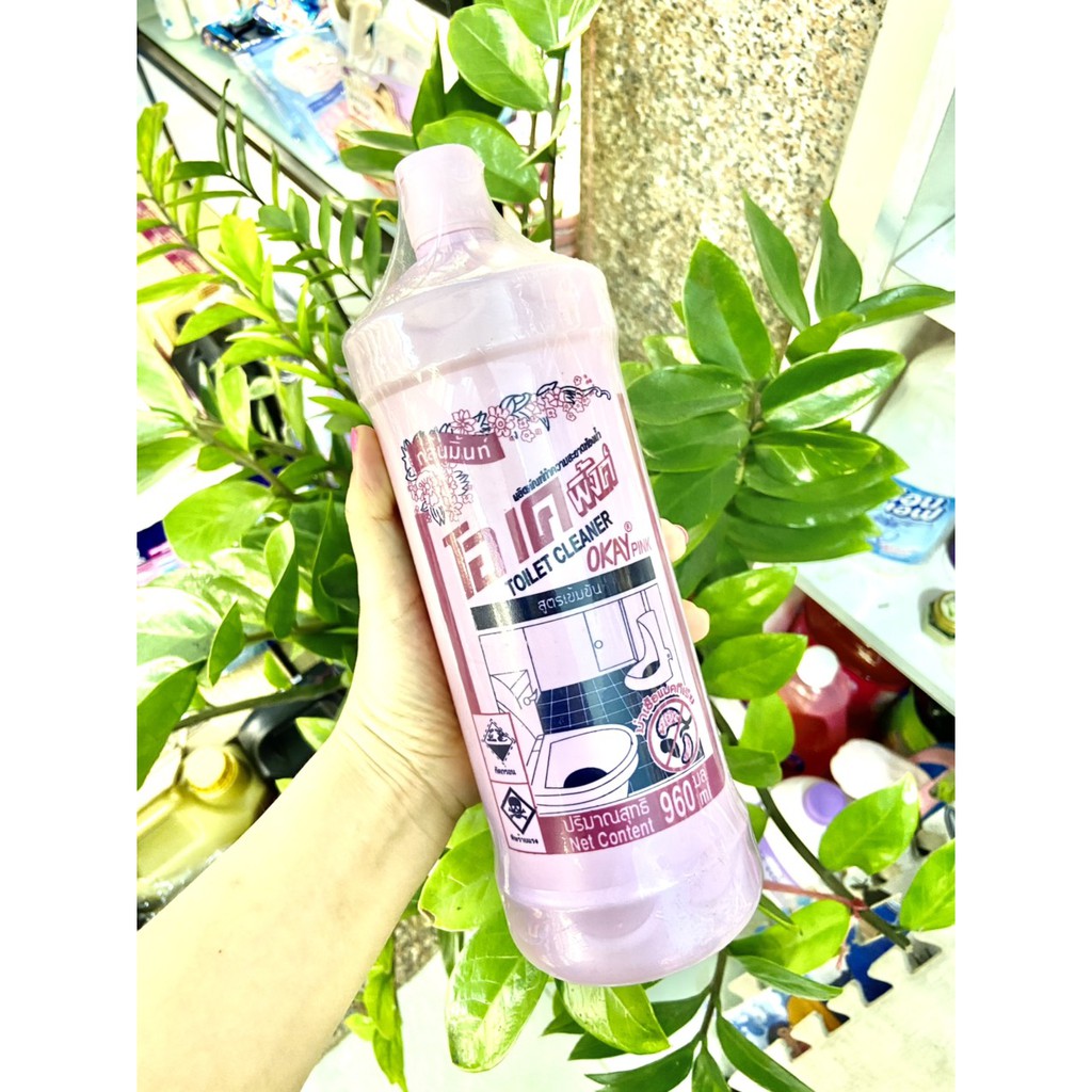 Nước Tẩy Rửa Bồn Cầu Okay Toilet Cleaner Thái Lan - 960ml