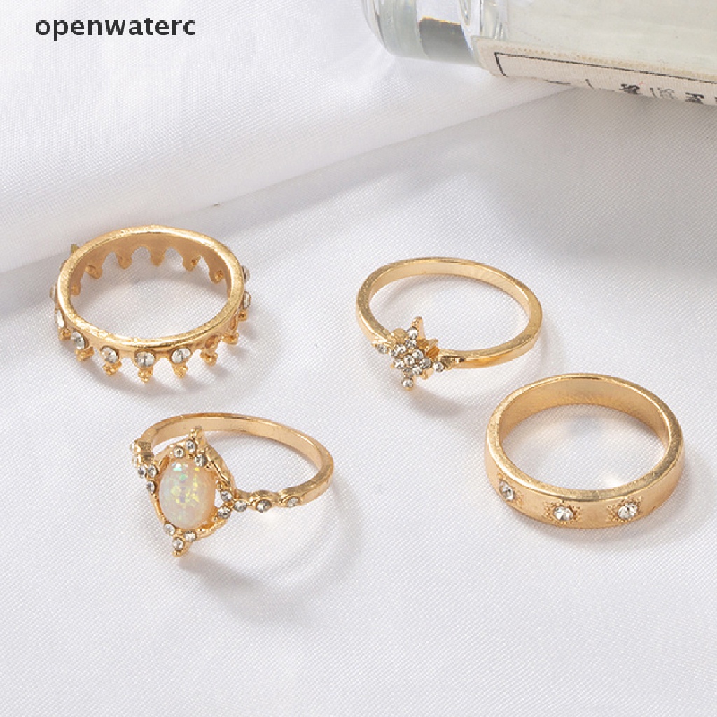 Set 13 Nhẫn Đeo Khớp Ngón Tay Kiểu Dáng Đơn Giản Cho Nữ vn