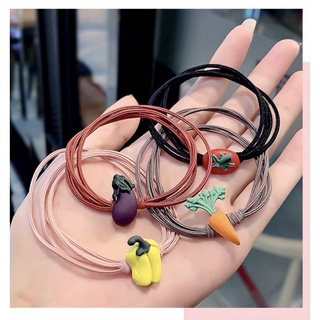 Dây cột tóc rau củ các loại